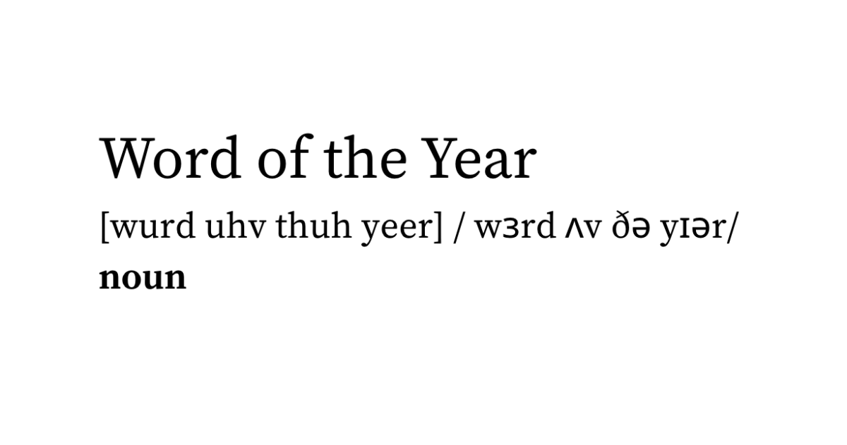 Here & Now's Word of the Year